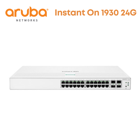 Aruba Instant On 1930 24G 4SFP+ Switch 24埠網路交換器(JL682A)-欣亞