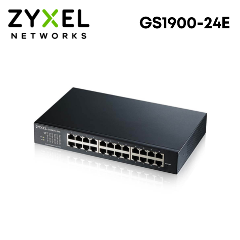 ZyXEL 合勤GS1900-24E(Rev.B1) 24埠GbE 智慧型網管交換器-欣亞數位‧ 買