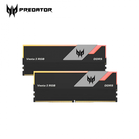 Acer Predator Vesta II RGB DDR5-6000 32G(16G*2)-黑(CL36/支援