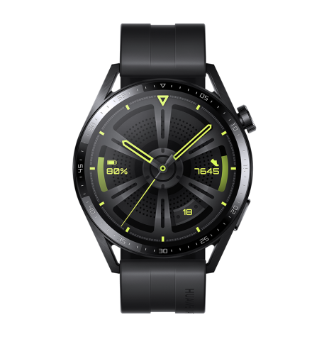 HUAWEI WATCH GT3 46mm 活力款-黑健康運動智慧手錶【穿戴裝置】-欣亞