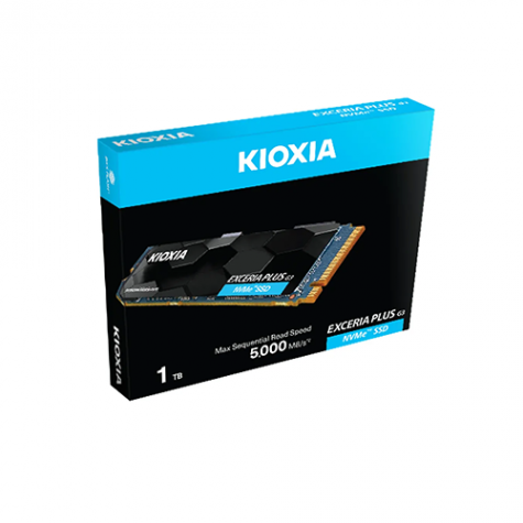 鎧俠KIOXIA EXCERIA PLUS G3 1TB/M.2 PCIe Gen4/讀:5000M/寫:3900M/TLC