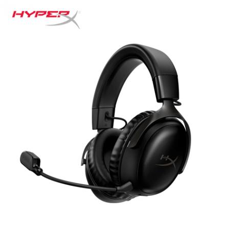 HyperX Cloud III 無線電競耳機(黑色/無線/50mm單體/2年保固)
