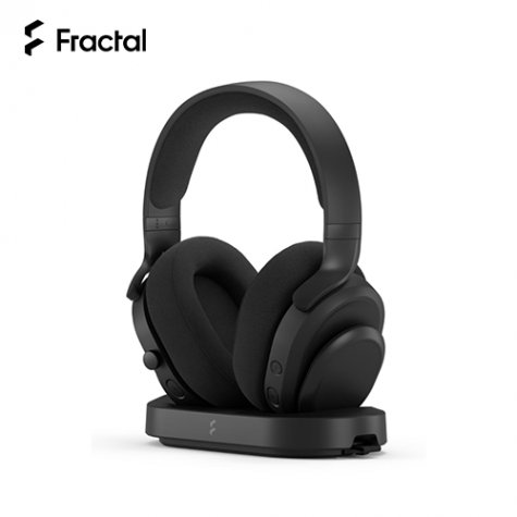 Fractal Design Scape Dark 雙模耳機(黑)/無線/藍芽5.3/磁吸式感應充電